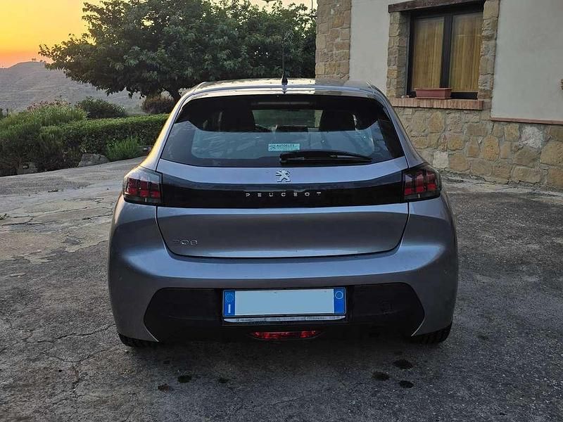 Usata Peugeot 208 Allure 101 CV (74 kW) 2020 Grigio Utilitaria