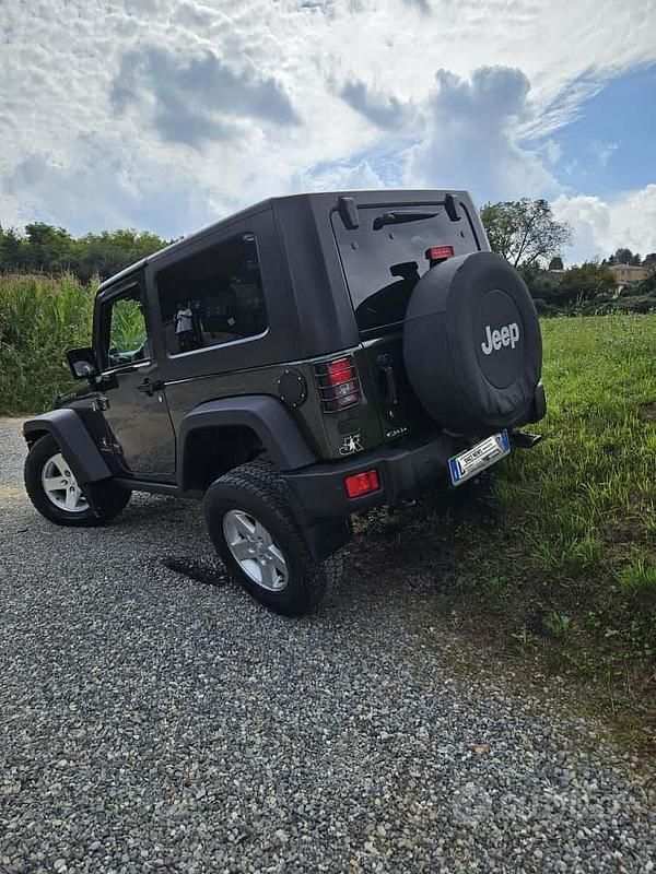 Usata Jeep Wrangler Sahara 2007 Verde SUV