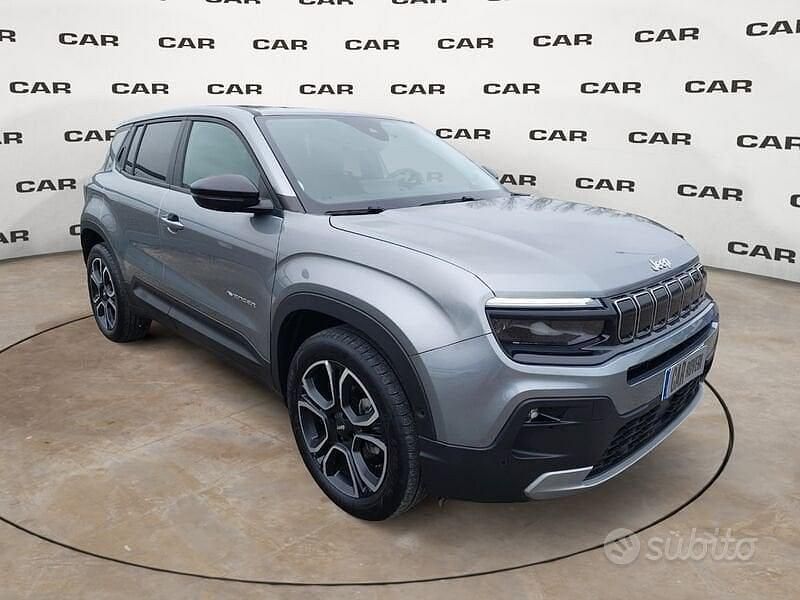 Usata Jeep Avenger Summit 101 CV (74 kW) 2025 Grigio SUV