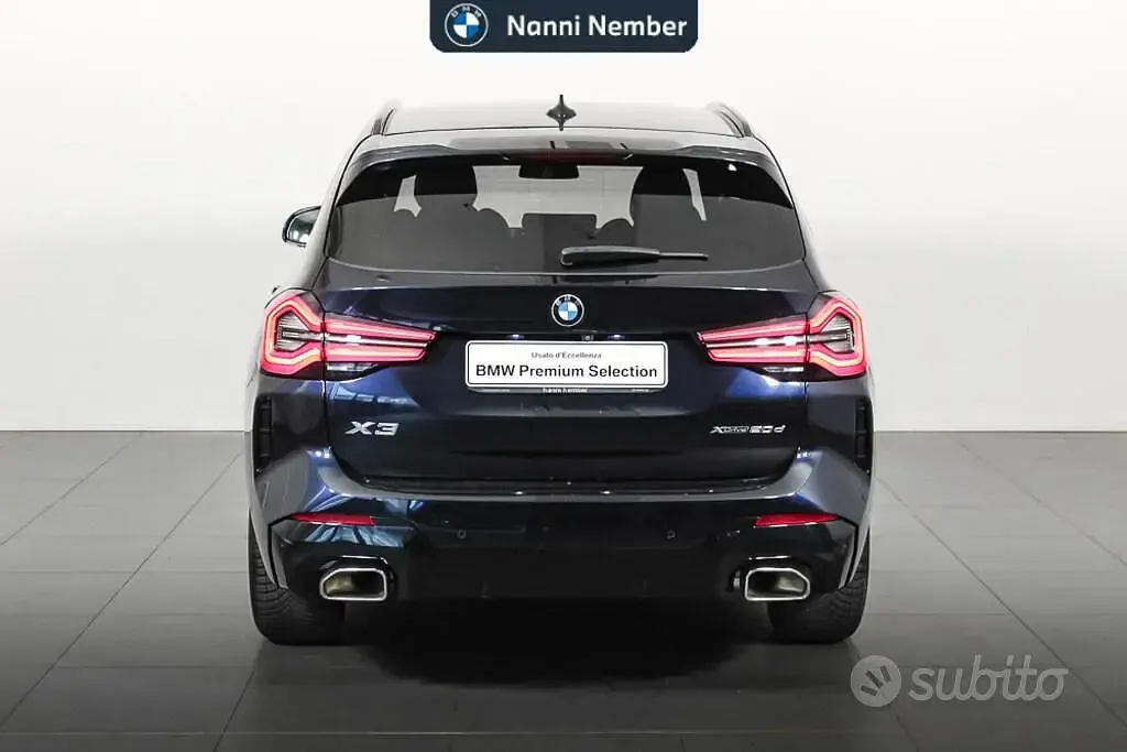 Usata BMW X3 M Sport 190 CV (139 kW) 2022 Nero SUV