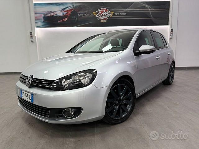 Usata VW Golf VI Highline 122 CV (89 kW) 2009 Grigio Utilitaria