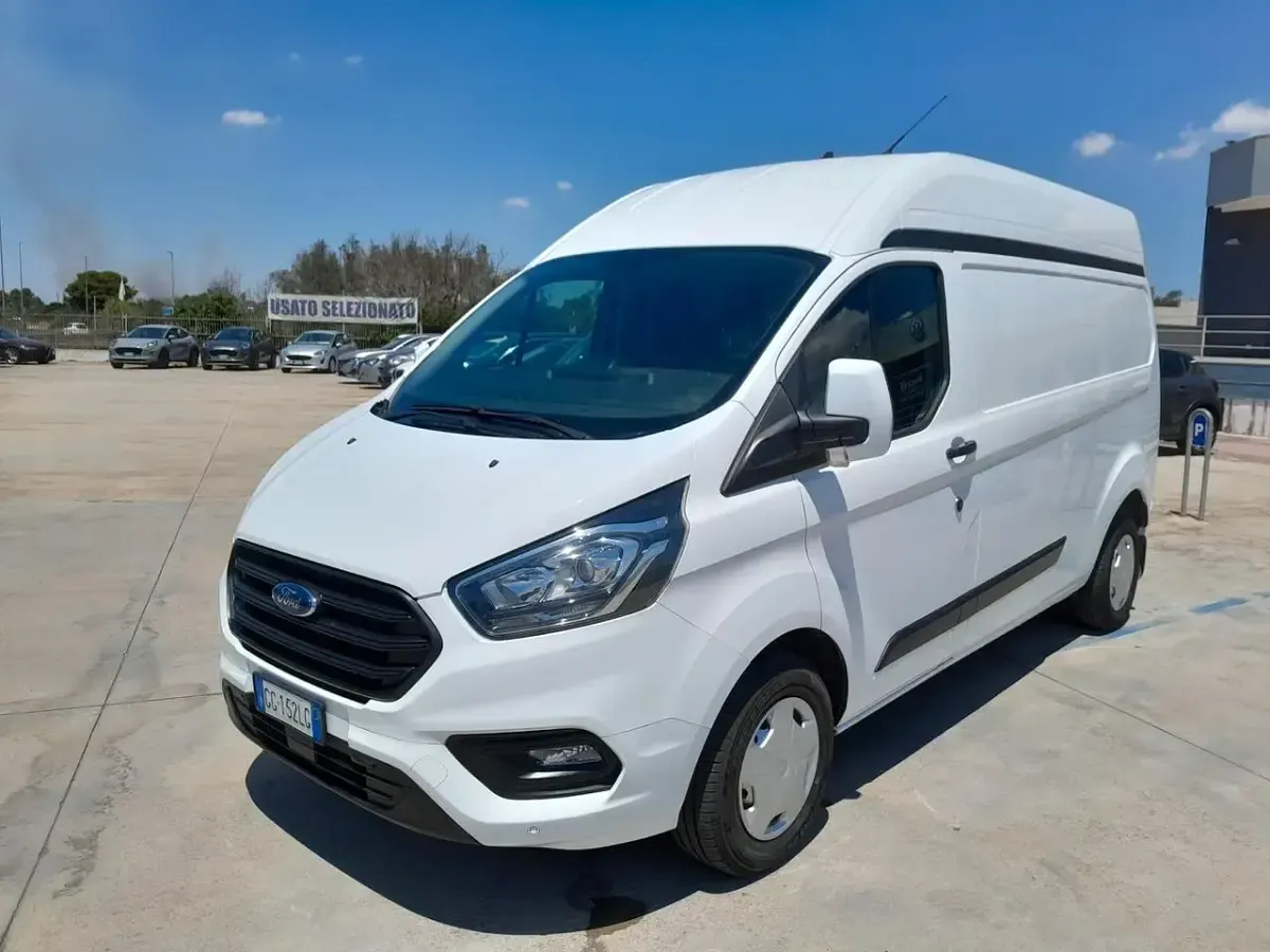 Usata Ford Transit Custom 169 CV (124 kW) 2021 Bianco Furgone