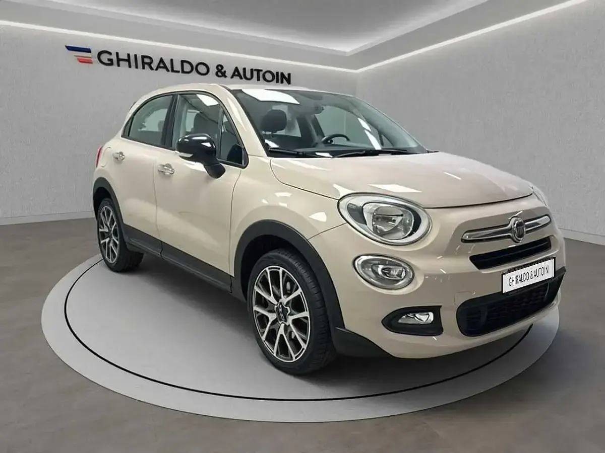 Brugt Fiat 500X Lounge 120 HK (88 kW) 2016 Beige SUV