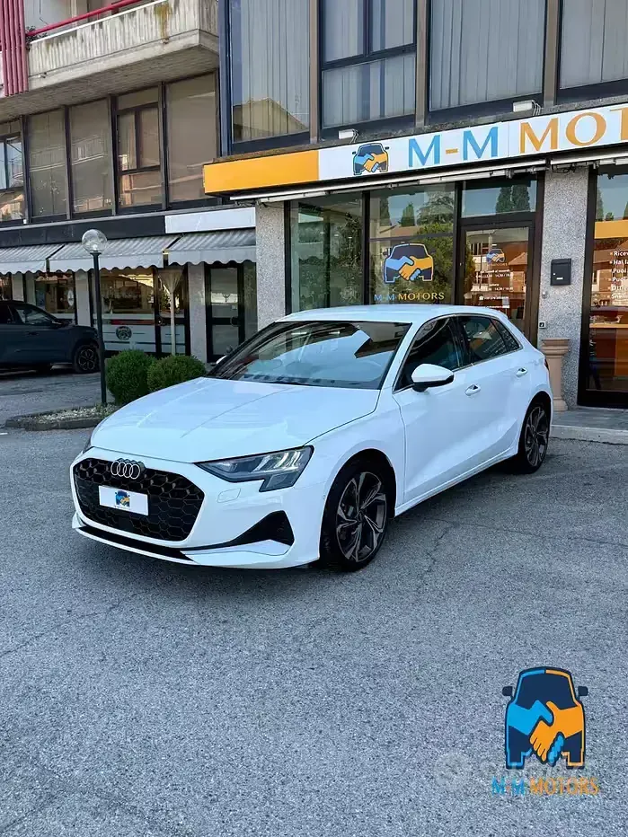 Usata Audi A3 Advanced Plus 150 CV (110 kW) 2024 Bianco Berlina