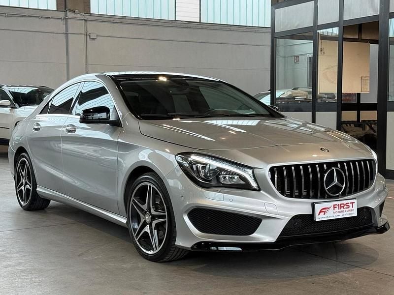 Usata Mercedes CLA250 Premium 211 CV (155 kW) 2014 Argento Berlina