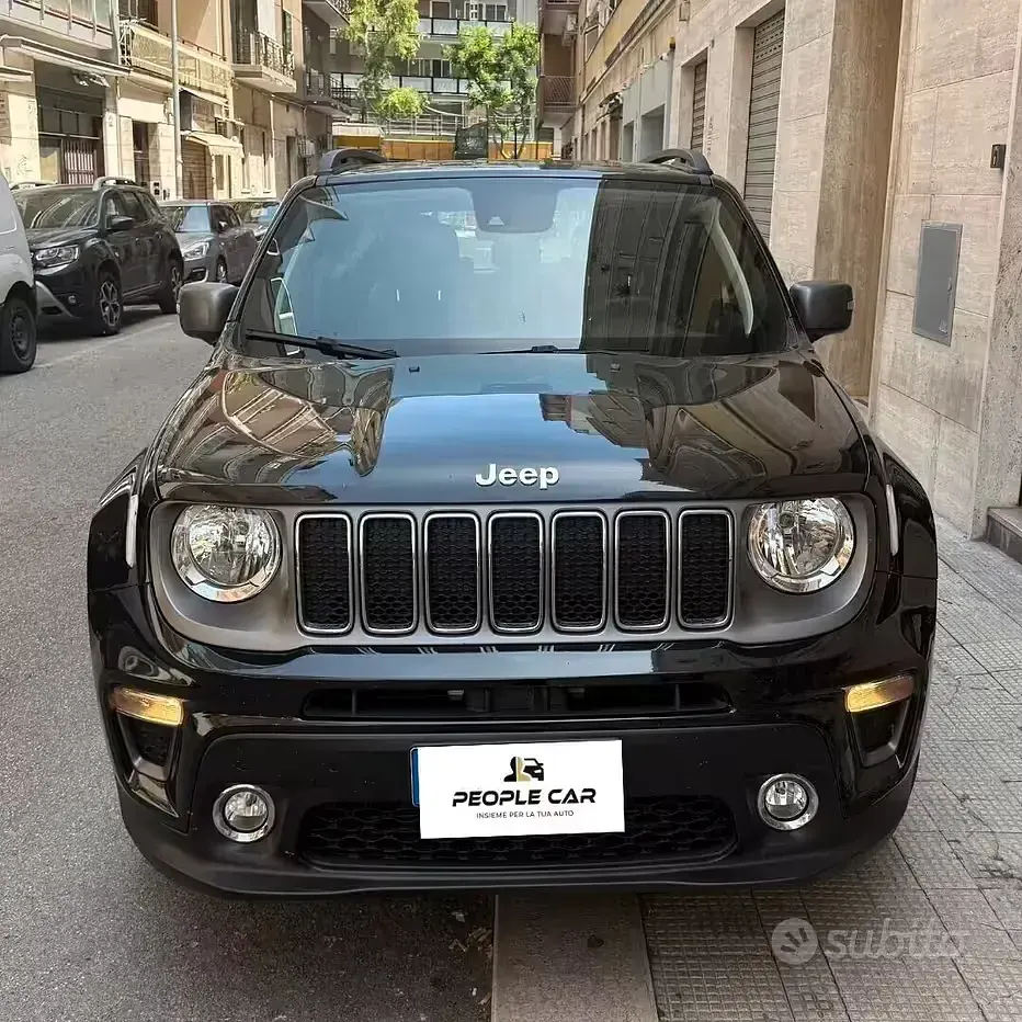 Usata Jeep Renegade 130 CV (95 kW) 2021 Nero SUV