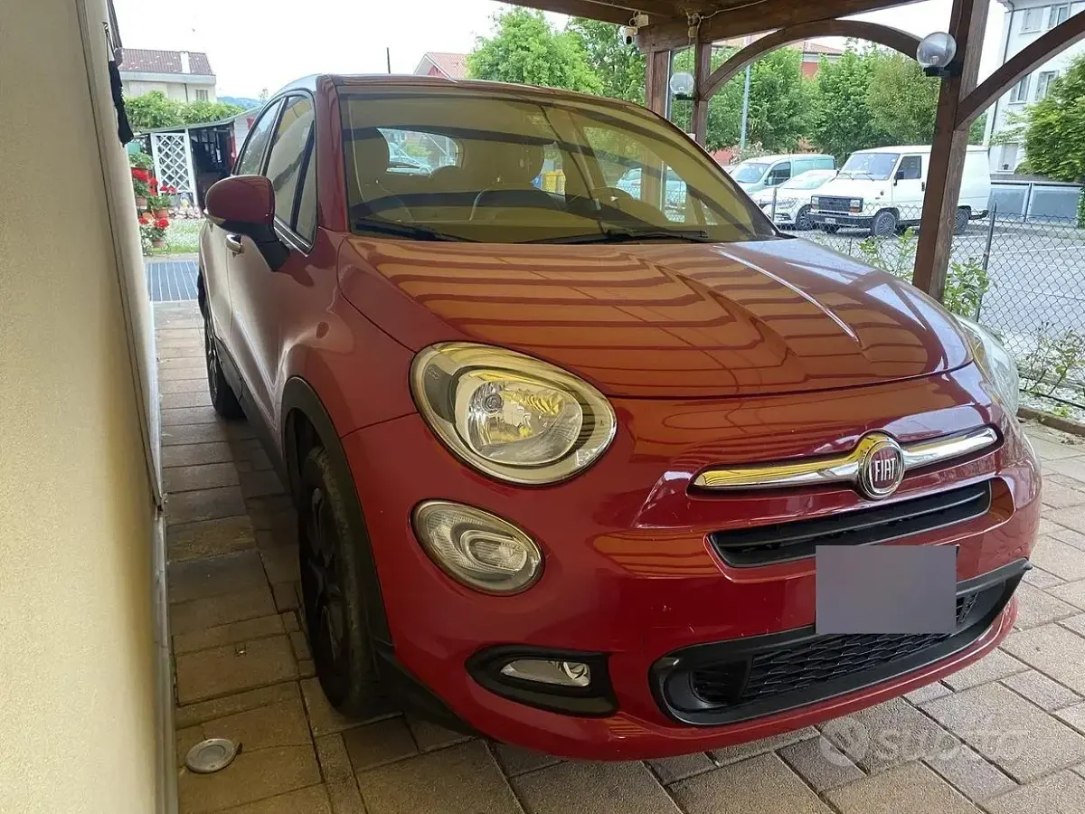Usata Fiat 500X 120 CV (88 kW) 2016 Rosso SUV