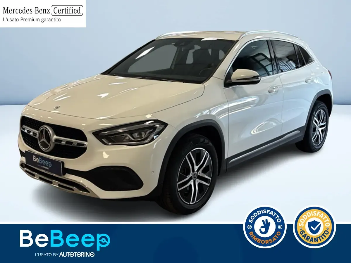 Usata Mercedes GLA220 190 CV (139 kW) 2022 Bianco pastello SUV