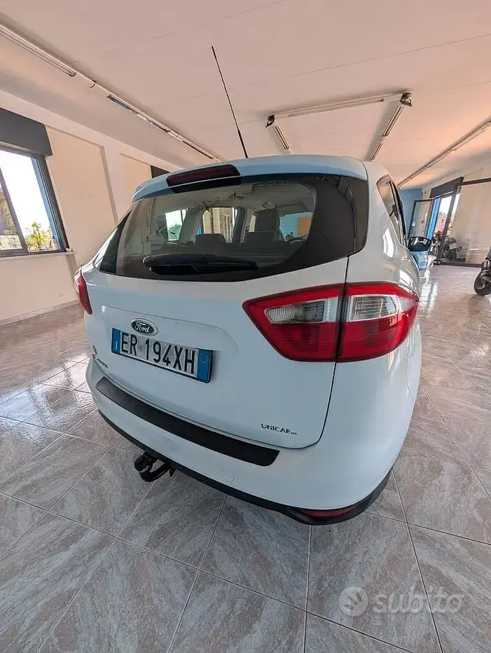 Usata Ford C-MAX 116 CV (85 kW) 2013 Bianco Monovolume