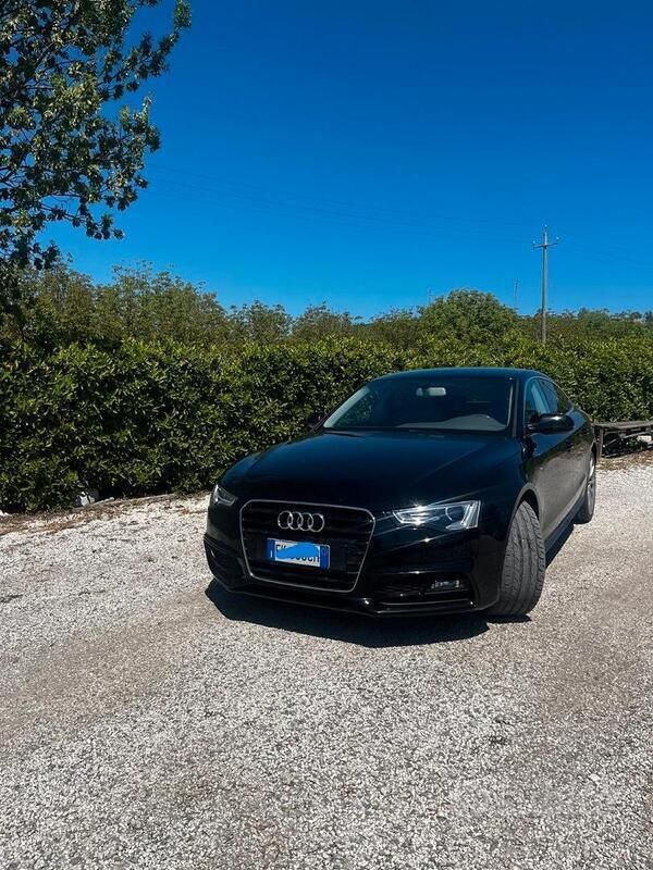 Usata Audi A5 S-Line 2014 Nero Coupé
