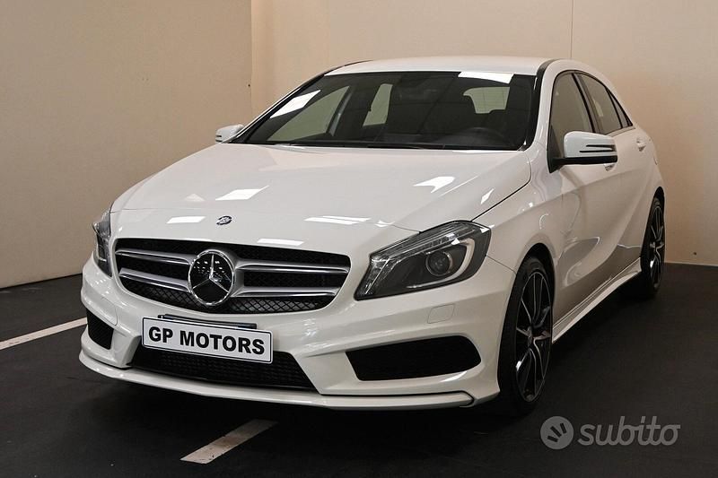 Usata Mercedes A180 108 CV (79 kW) 2015 Bianco Berlina