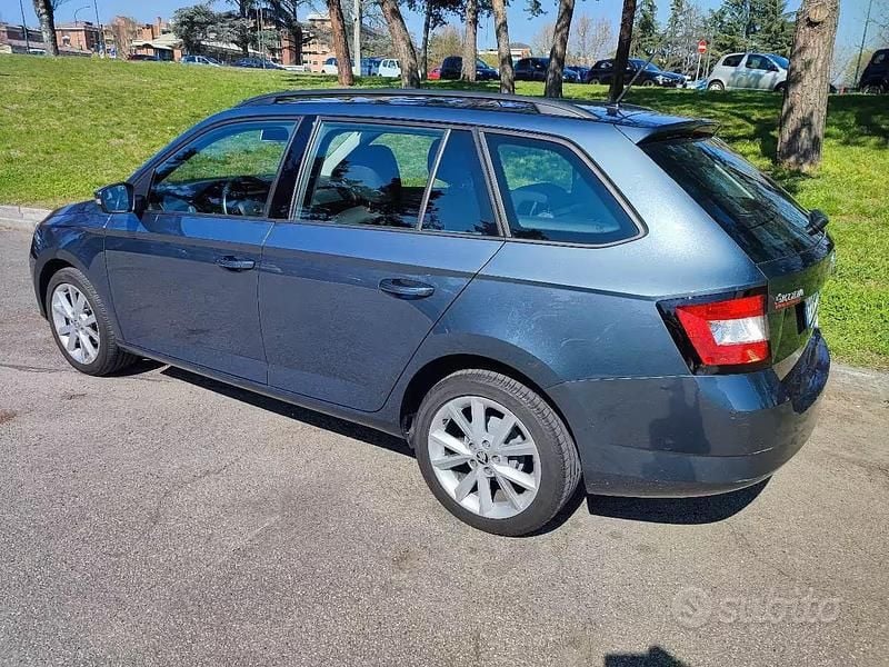 Usata Skoda Fabia 75 CV (55 kW) 2017 Verde Station wagon