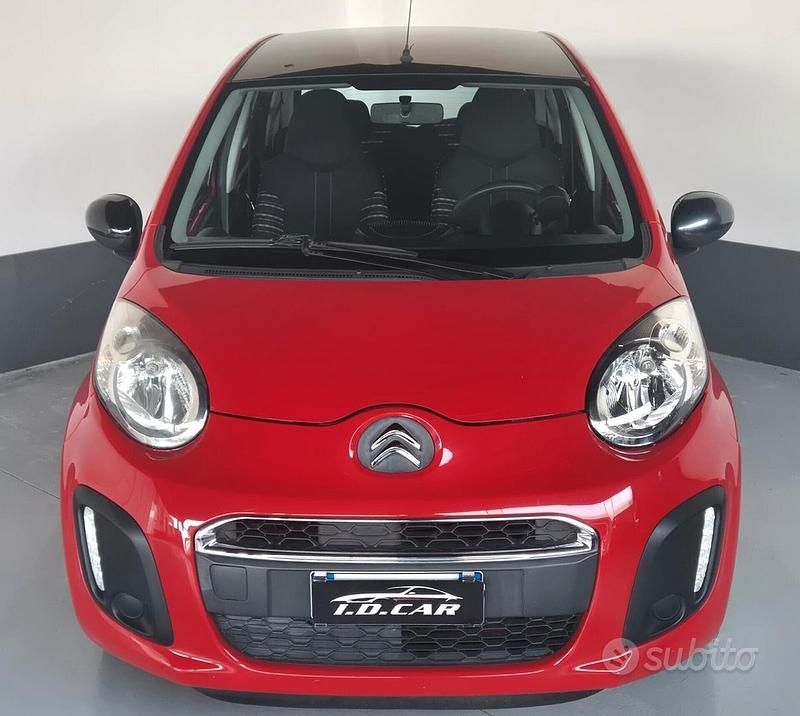 Usata Citroën C1 68 CV (50 kW) 2013 Rosso Utilitaria