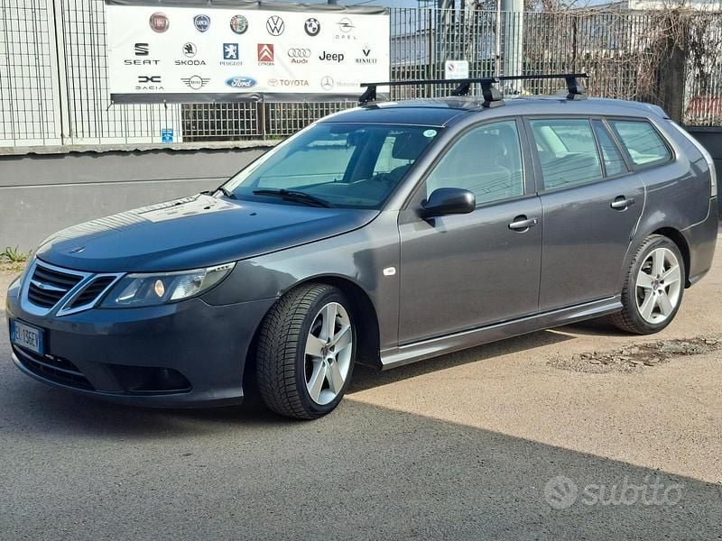 Usata Saab 9-3 Vector 150 CV (110 kW) 2010 Grigio Station wagon