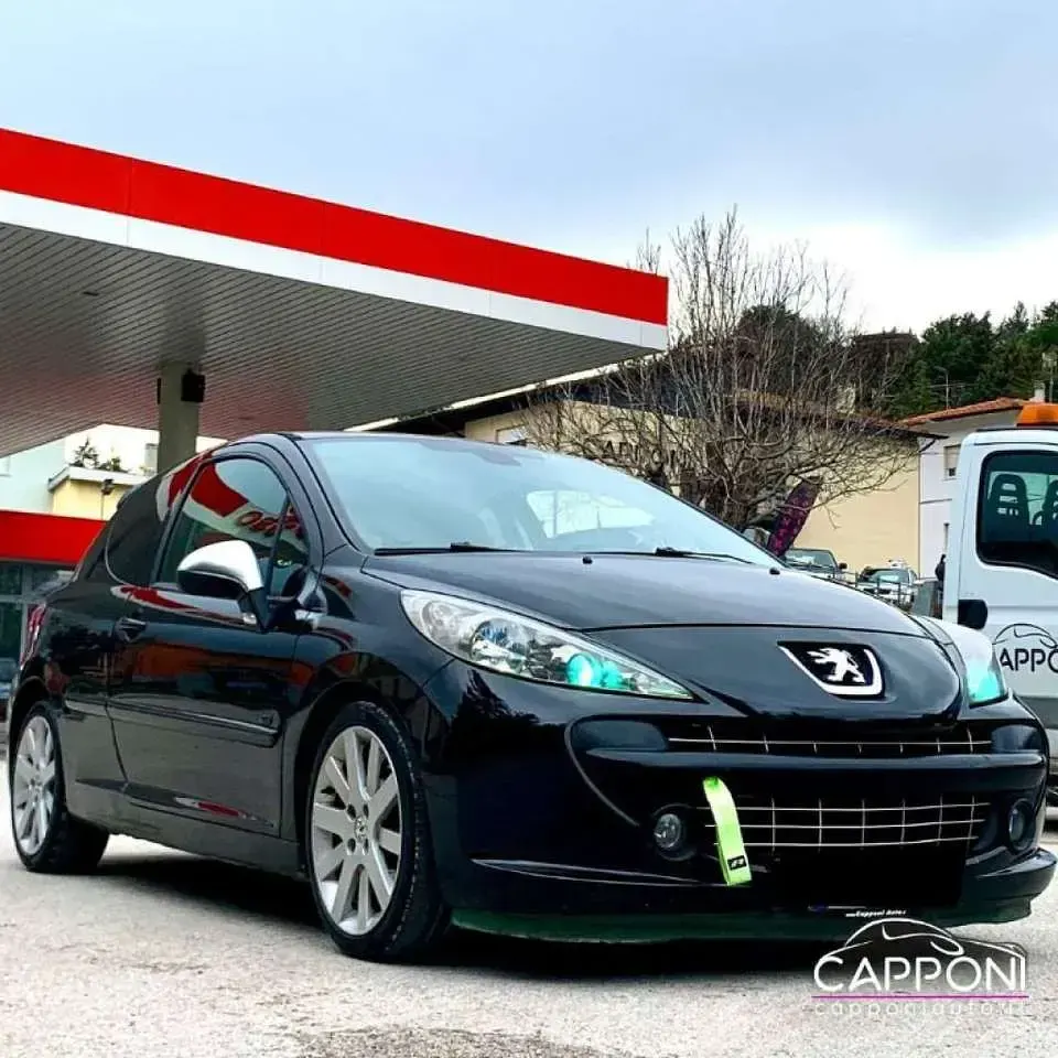 Usata Peugeot 207 GTi 175 CV (128 kW) 2007 Nero Utilitaria