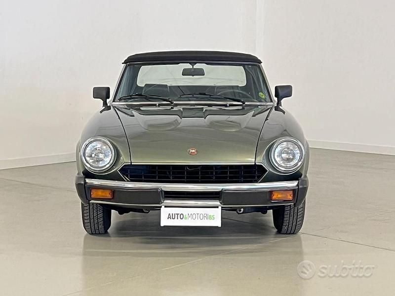 Usata Fiat 124 Spider Sport 83 CV (61 kW) 1980 Verde Cabrio
