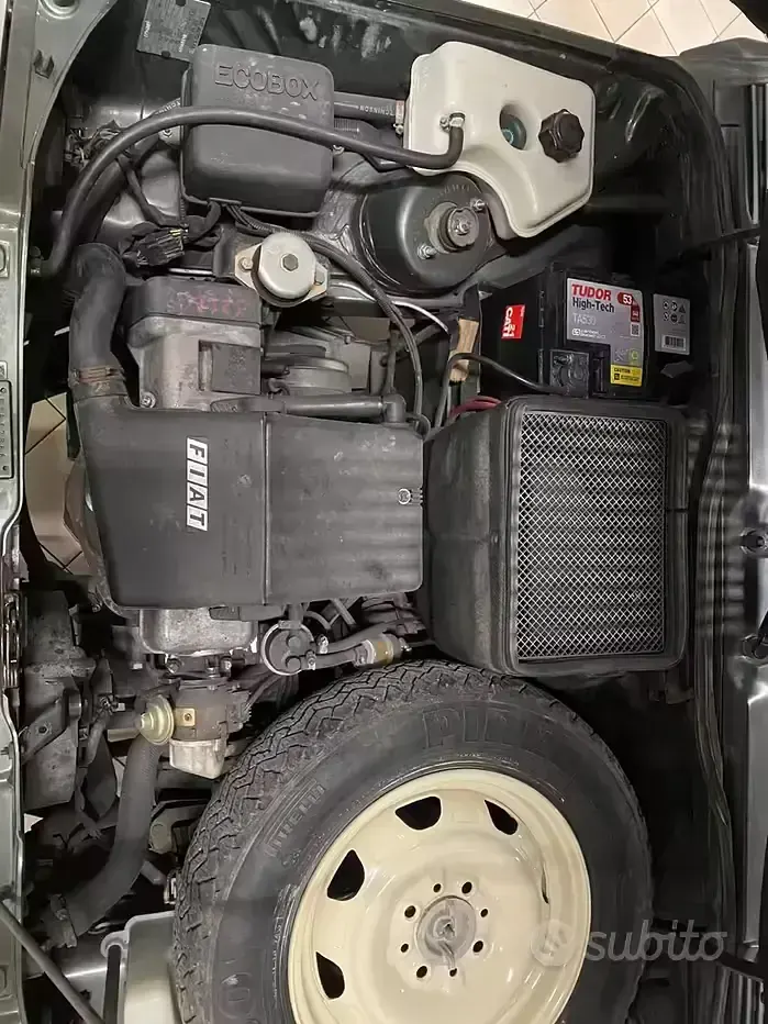 Usata Fiat Panda 50 CV (36 kW) 1988 Verde Berlina