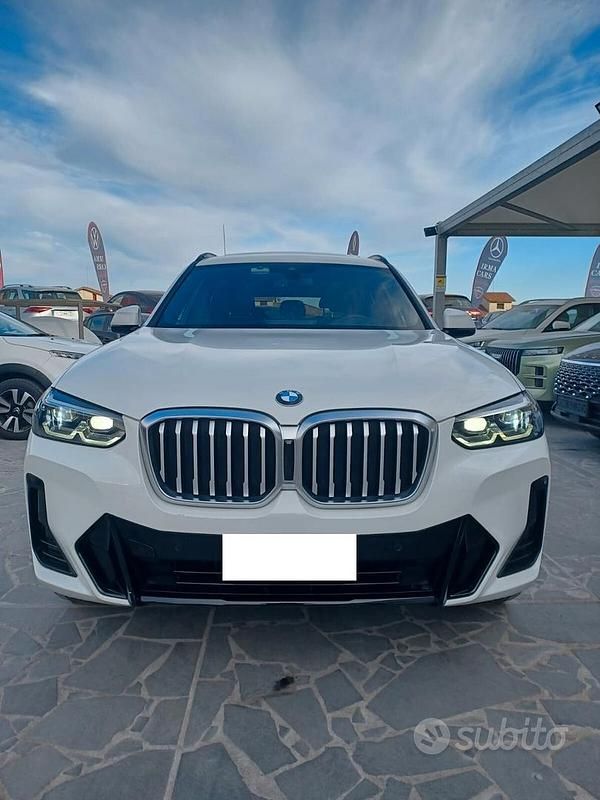 Usata BMW X3 M Sport 190 CV (139 kW) 2021 Bianco SUV