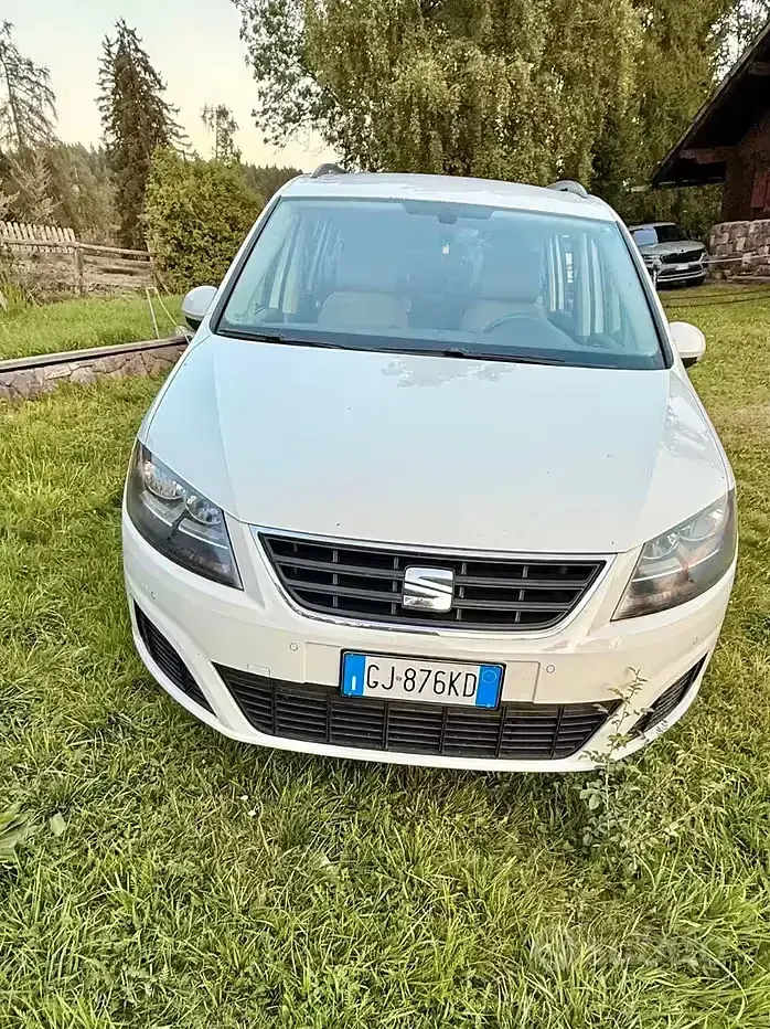 Usata Seat Alhambra 150 CV (110 kW) 2018 Bianco Monovolume