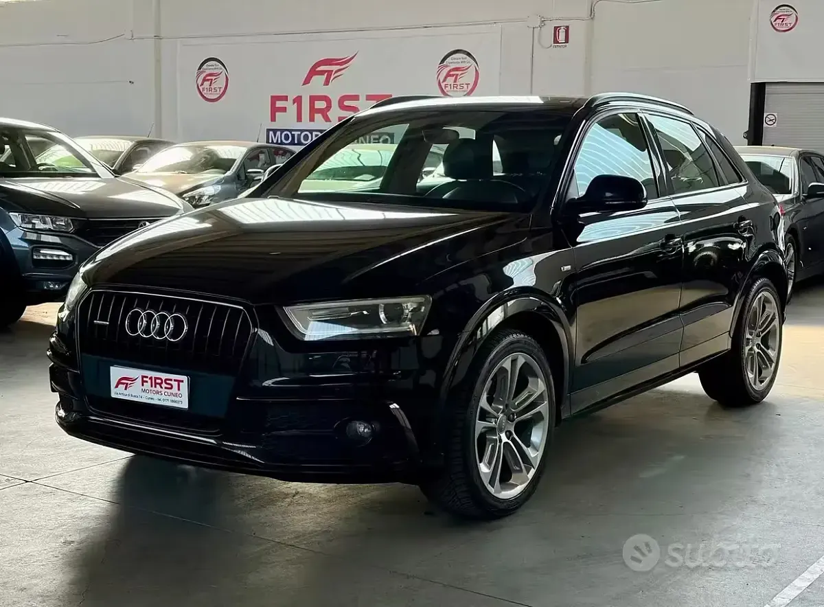 Usata Audi Q3 140 CV (102 kW) 2015 Nero SUV