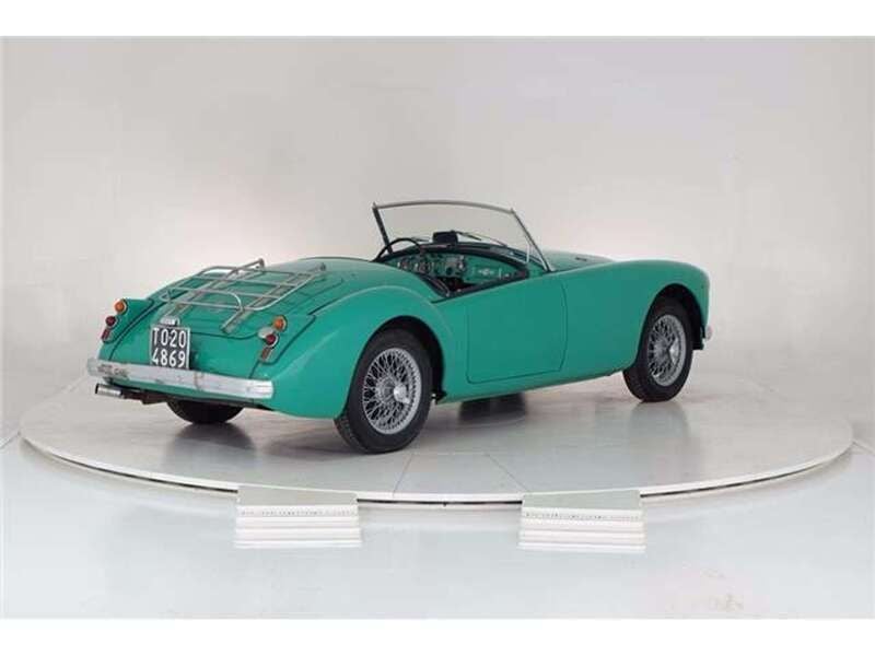 Usata MG MGA 77 CV (56 kW) 1956 Verde Cabrio