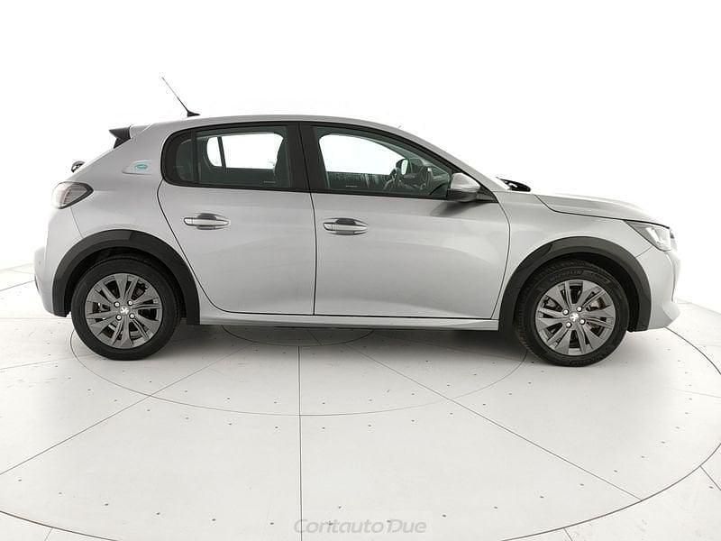 Usata Peugeot e-208 Active 57 kW (78 CV) 2021 Grigio artense Utilitaria