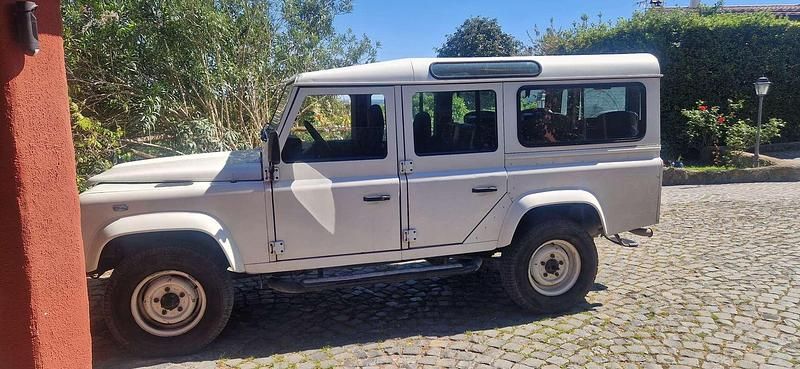 Usata Land Rover Defender S 122 CV (89 kW) 2003 Bianco Station wagon