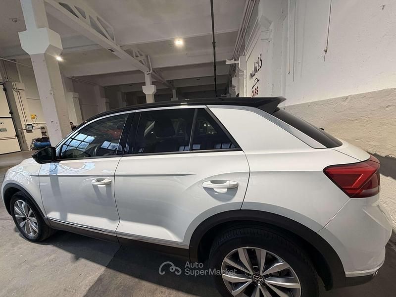 Usata VW T-Roc Style 110 CV (80 kW) 2021 Bianco SUV
