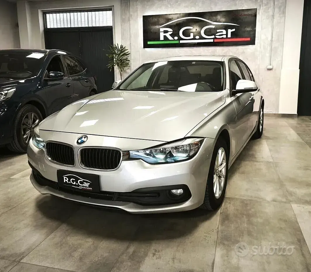 Usata BMW 316 Advantage 116 CV (85 kW) 2016 Grigio Berlina