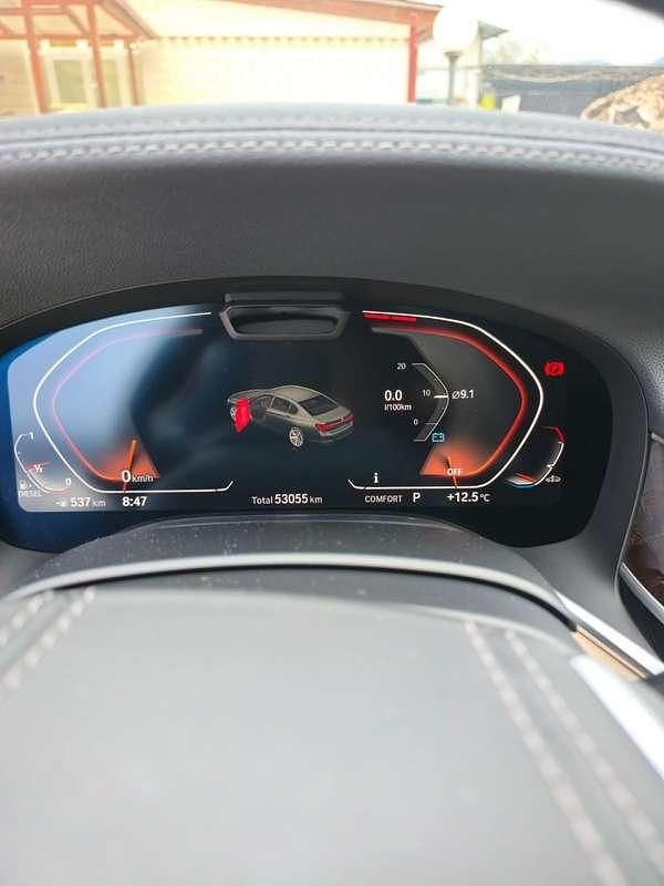 Usata BMW 730L 265 CV (194 kW) 2020 Blu/azzurro Berlina