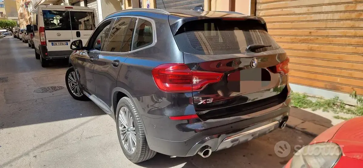 Usata BMW X3 Luxury Line 190 CV (139 kW) 2019 Nero SUV
