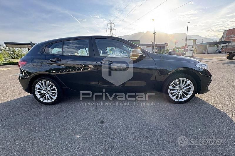 Usata BMW 116 Advantage 116 CV (85 kW) 2020 Nero Utilitaria