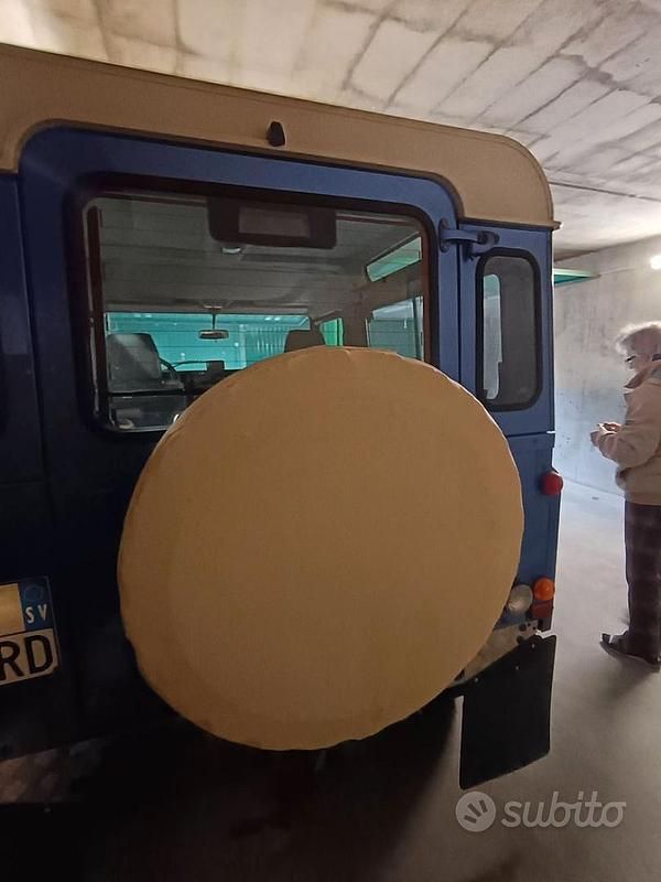 Gebraucht Land Rover Defender 122 PS (89 kW) 2003 Blau Kombi