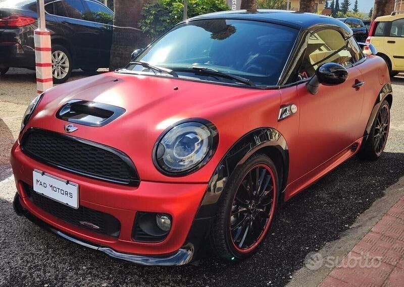 Usata Mini John Cooper Works Coupé 211 CV (155 kW) 2012 Rosso Coupé