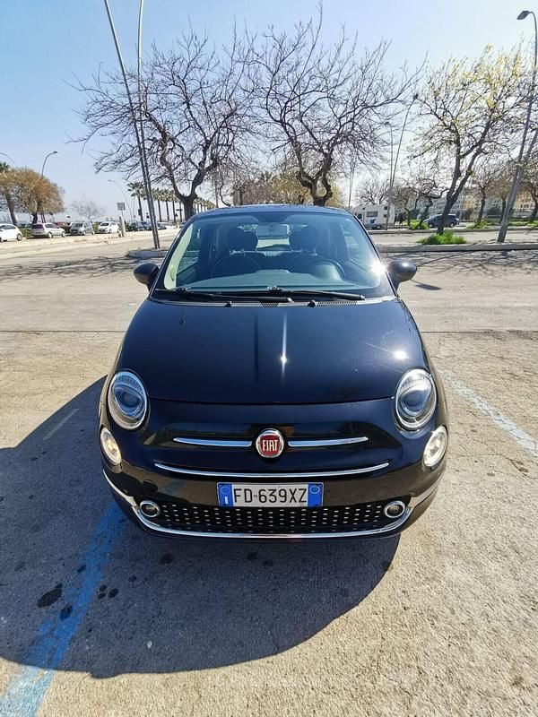 Usata Fiat 500 Lounge 69 CV (50 kW) 2016 Nero Berlina