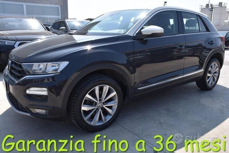 Grigio Usata 2020 VW T-Roc Style SUV | 18.800 € (Buon prezzo) - Immagine 1/4