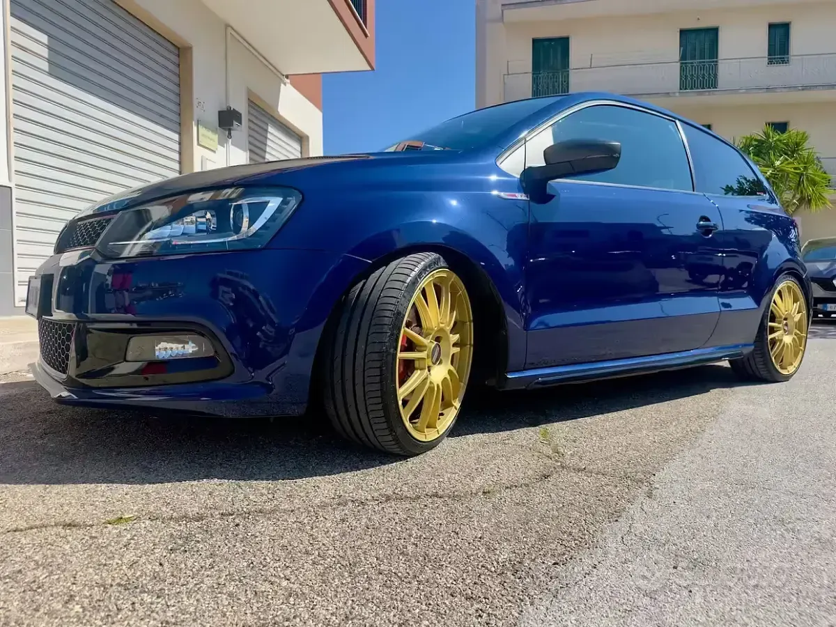 Usata VW Polo GTI 180 CV (132 kW) 2011 Blu Utilitaria
