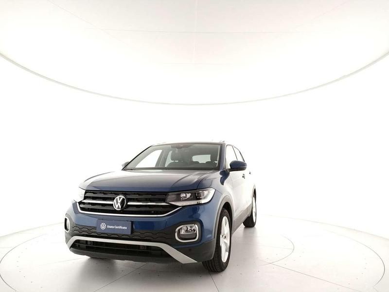 Reef blue metallizzato Usata 2022 VW T-Cross Advance SUV | 18.600 € (Buon prezzo) - Immagine 1/4