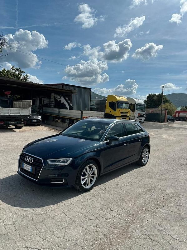 Usata Audi A3 Ambiente 116 CV (85 kW) 2018 Nero Berlina