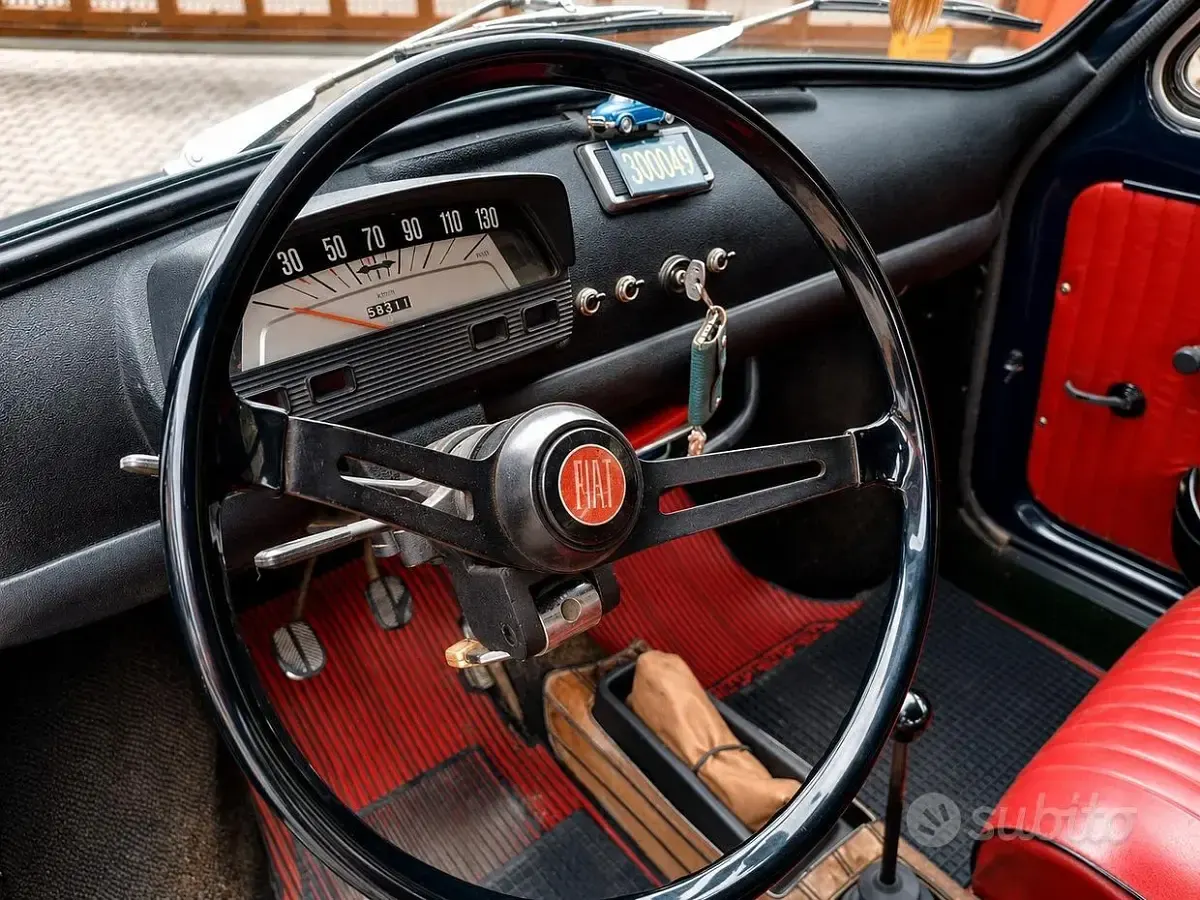 Usata Fiat 500 1970 Blu Utilitaria