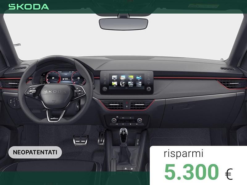 Nuova Skoda Scala Monte Carlo 116 CV (85 kW) 2026 Nero tulipano perlato Utilitaria