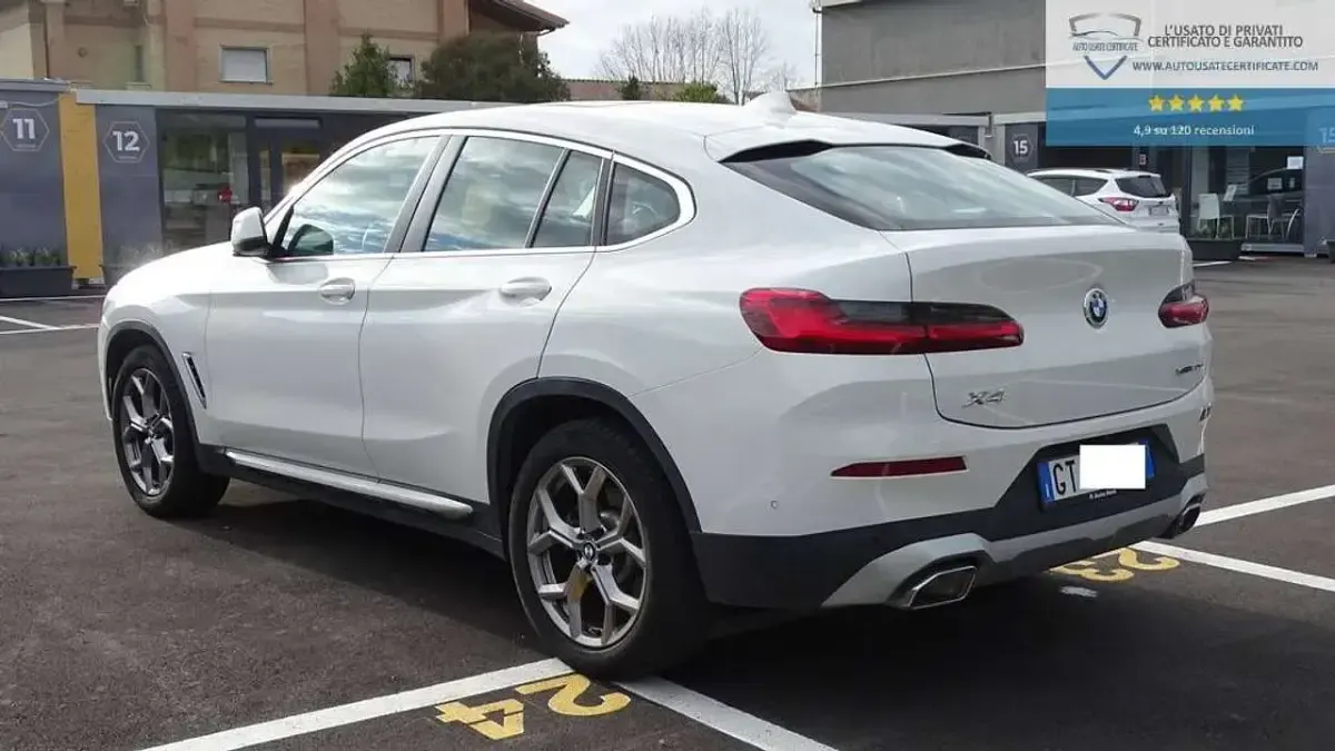 Usata BMW X4 190 CV (139 kW) 2023 Bianco SUV