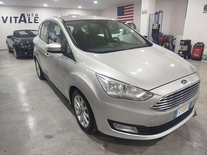Usata Ford C-MAX Titanium S 120 CV (88 kW) 2017 Argento Monovolume