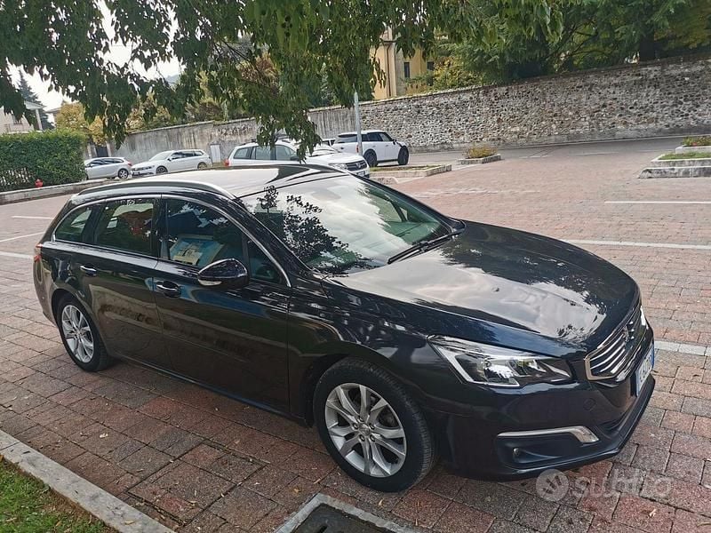 Usata Peugeot 508 SW 112 CV (82 kW) 2017 Blu Station wagon