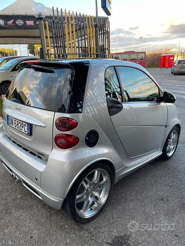Usata Smart ForTwo Coupé Brabus Xclusive 98 CV (72 kW) 2008 Grigio Coupé