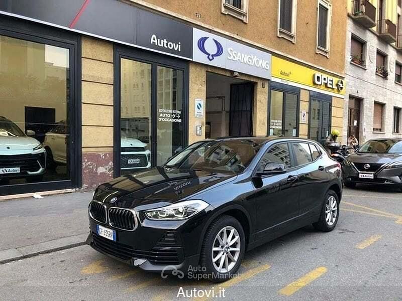 Usata BMW X2 Advantage 136 CV (100 kW) 2021 Nero SUV