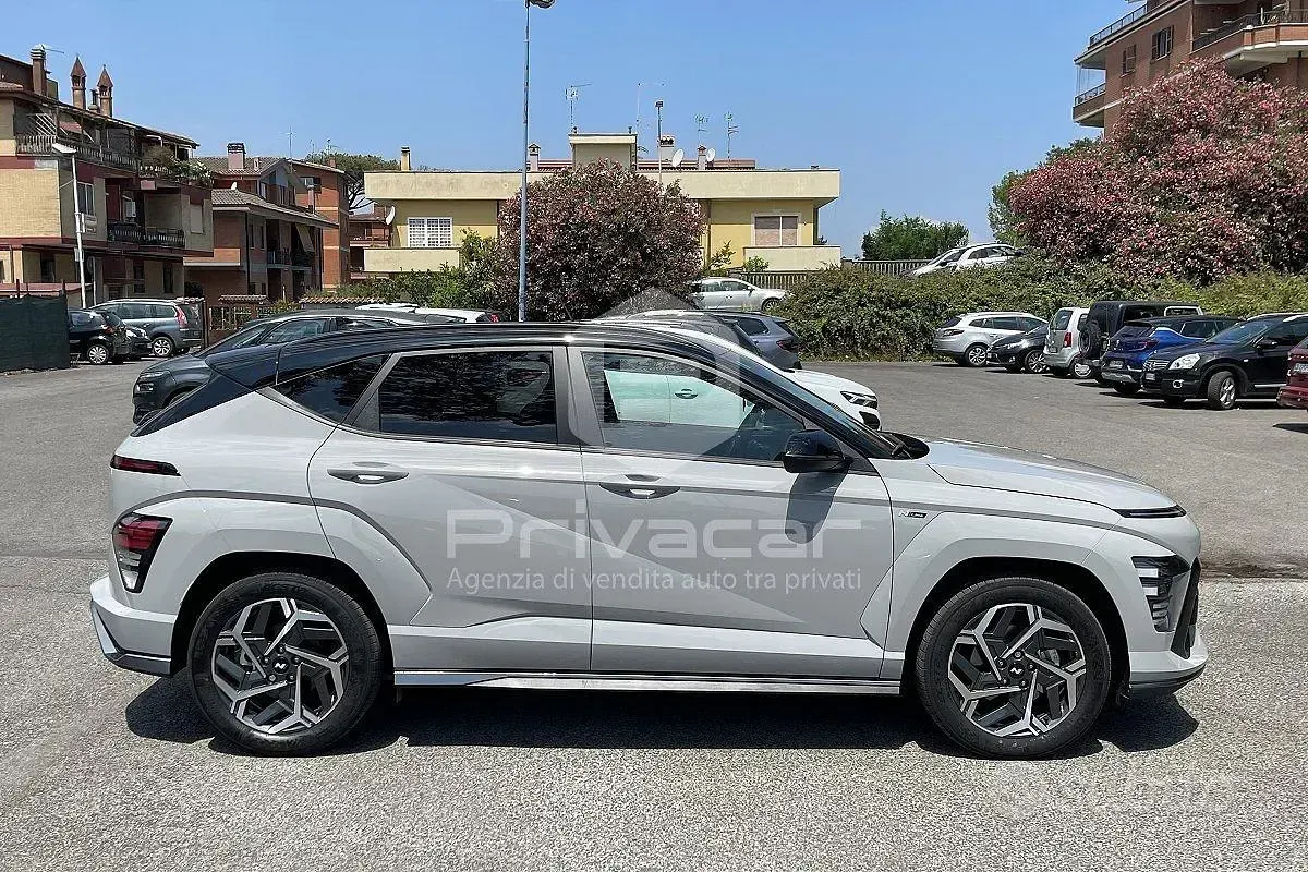 Usata Hyundai Kona N Line 105 CV (77 kW) 2024 Grigio SUV