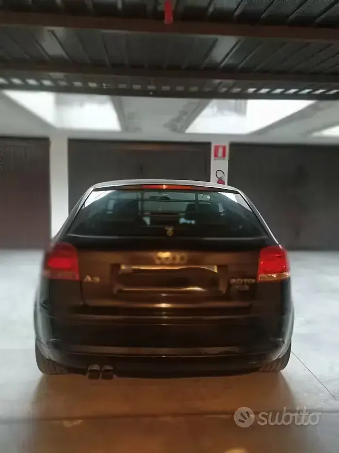 Usata Audi A3 S-Line 140 CV (102 kW) 2005 Nero Utilitaria