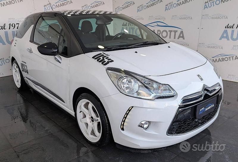 Usata Citroën DS3 Chic 70 CV (51 kW) 2012 Bianco Berlina