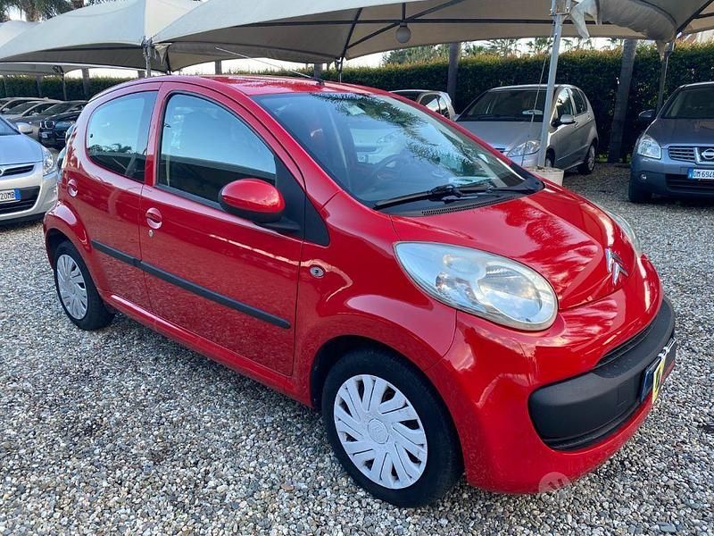 Usata Citroën C1 55 CV (40 kW) 2007 Rosso Utilitaria